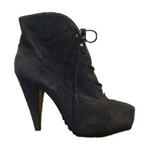 Authentic Proenza Schouler Lace-up Heeled booties